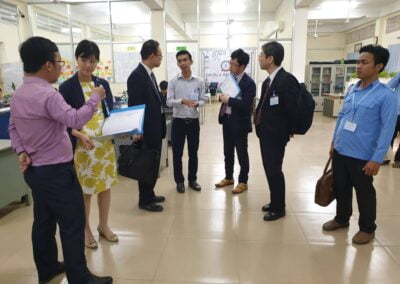 Réunion de lancement du projet conjoint Japon-AMSEP pour le Cambodge