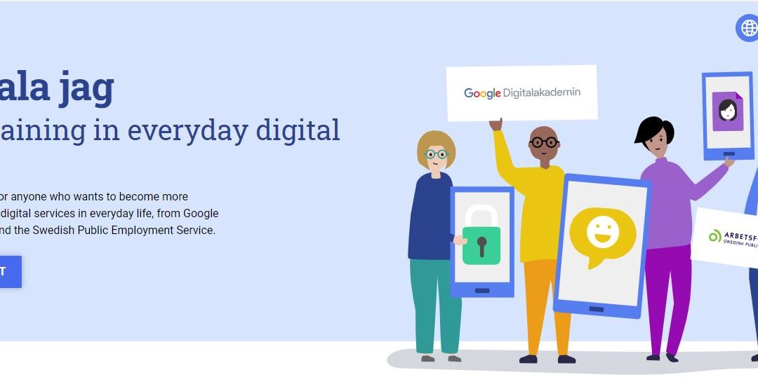 Digitalajag.se: Boosting Digital Skills for All – A Collaborative Effort by Arbetsförmedlingen and Google Digitalakademin