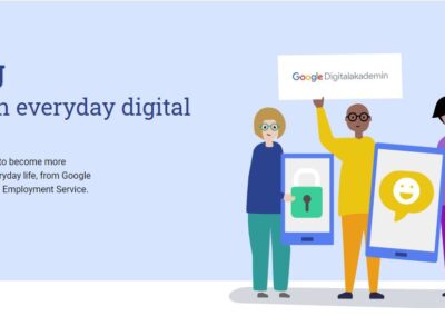 Digitalajag.se : Renforcer les compétences numériques pour tous – Une collaboration entre Arbetsförmedlingen et Google Digitalakademin.