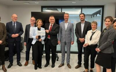 Le nouveau directeur général du SPE de Bosnie-Herzégovine en visite au Secrétariat exécutif de WAPES – Une voie vers la collaboration